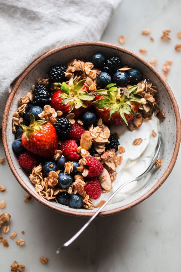 Pure Habit Granola – healthy breakfast cereal made with oats, nuts, seeds, and natural flavors