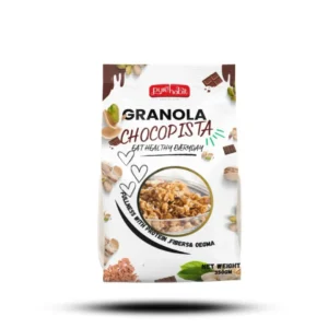 Pure Habit Granola Choco Pista – healthy chocolate granola with pistachios and oats