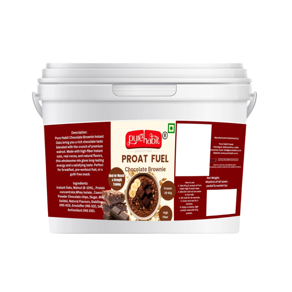 Pure Habit Chocolate Brownie Protein Oats