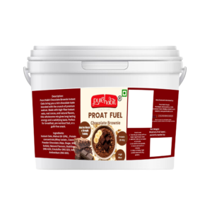 Proat Fuel Chocolate Brownie – High Protein Instant Oats |(1kg)