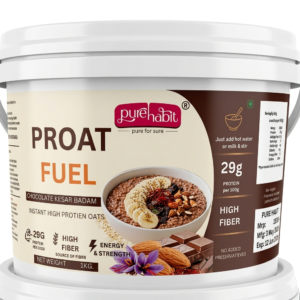 Proat Fuel Chocolate Kesar Badam – High Protein Instant Oats |(1kg)
