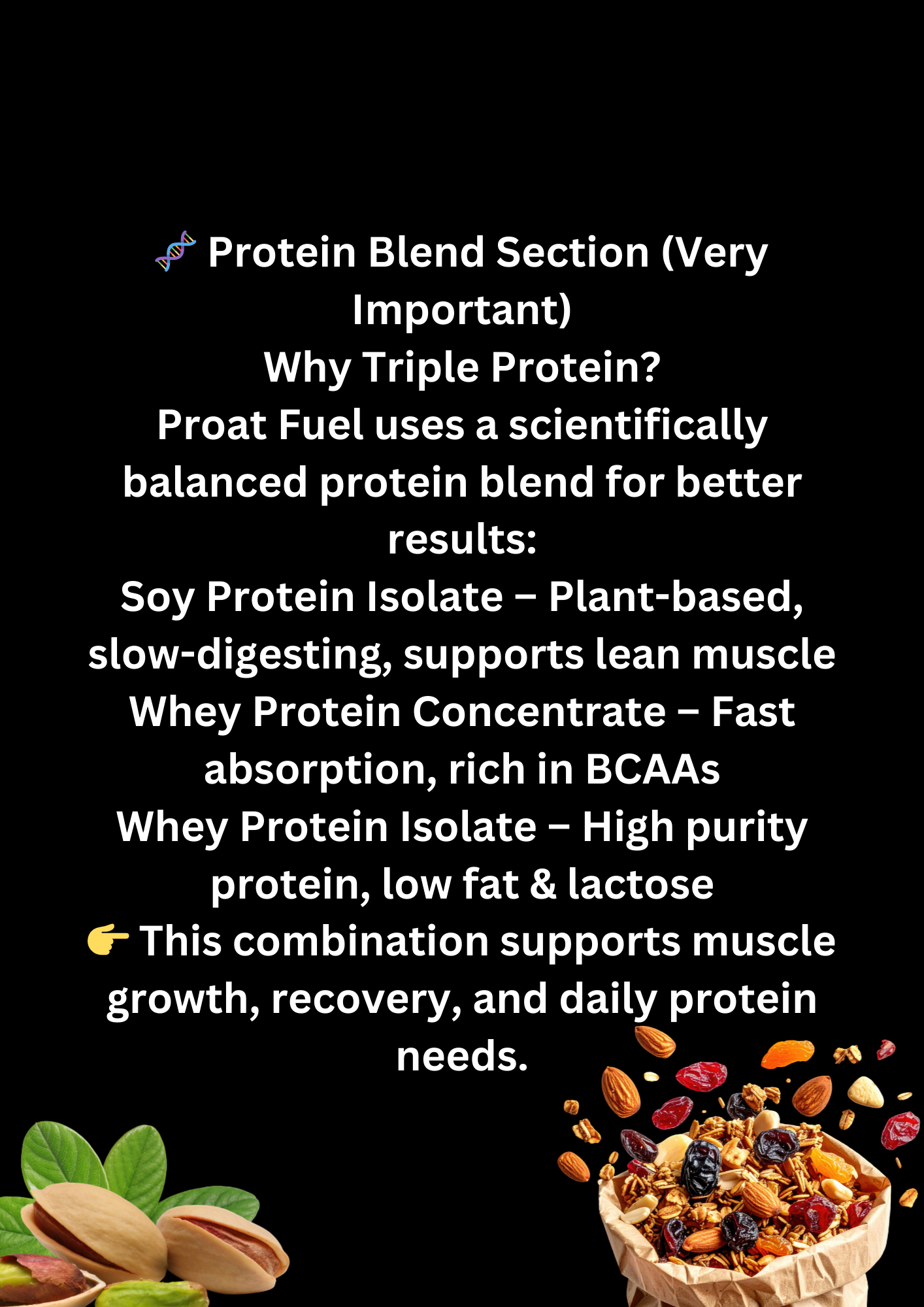 Proat Fuel – Pineapple Mango Instant Oats(1kg) - Image 6