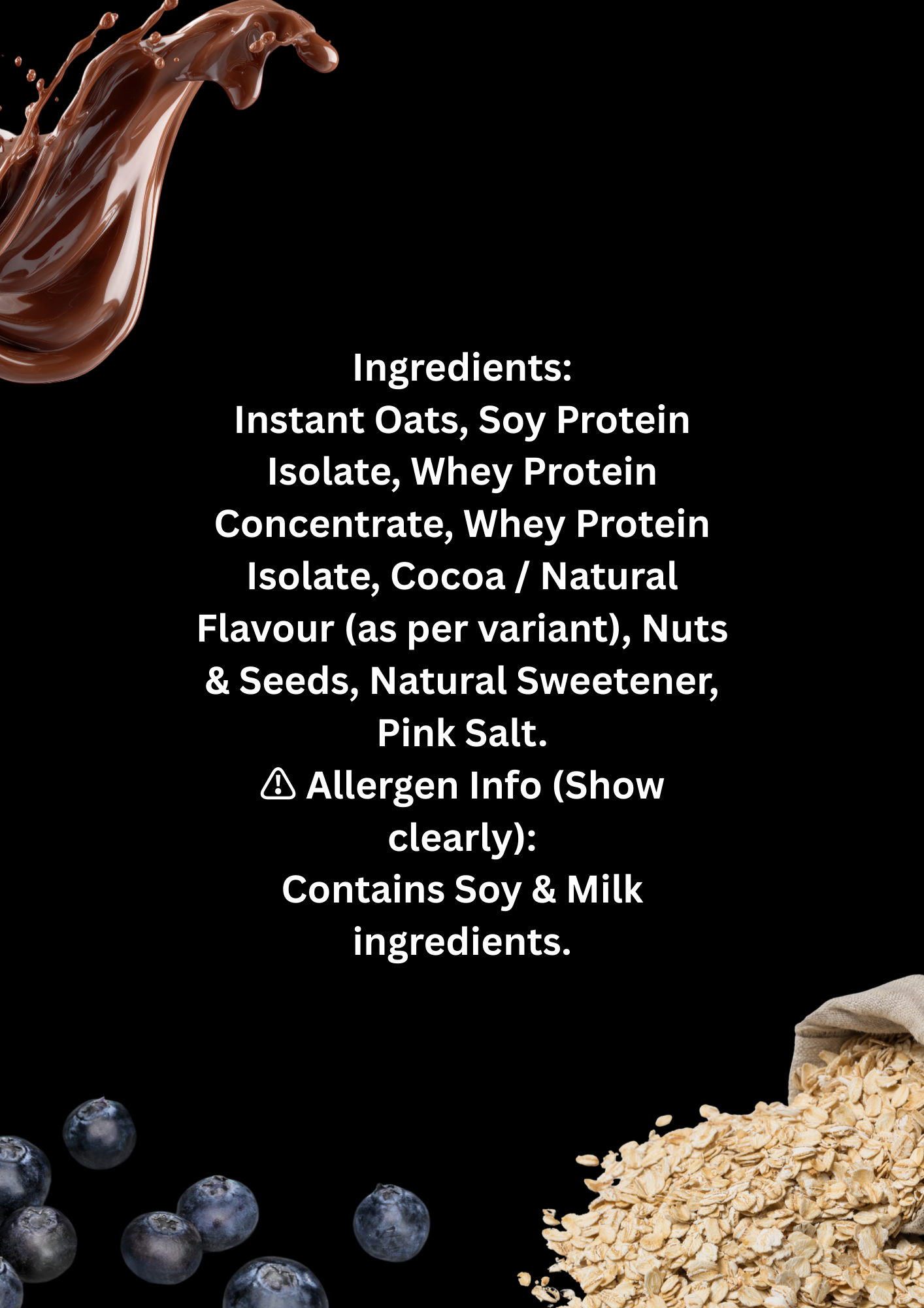 Proat Fuel – Pineapple Mango Instant Oats(1kg) - Image 7