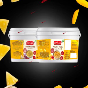 Pure Habit Proat Fuel Combo – Kesar Pista & Mango Pineapple Instant Protein Oats(2kg)