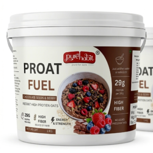 Proat Fuel Chocolate Seeds & Berries – High Protein Instant Oats |(1kg)