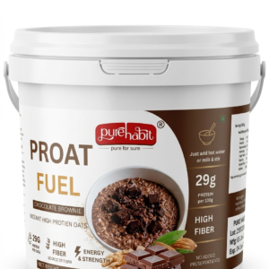 Proat Fuel Chocolate Brownie – High Protein Instant Oats |(1kg)