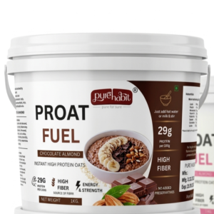 “Pure Habit Sugar-Free Oats ( Chocolate Almond)– Healthy Energy Without Sugar.”(1 kg)